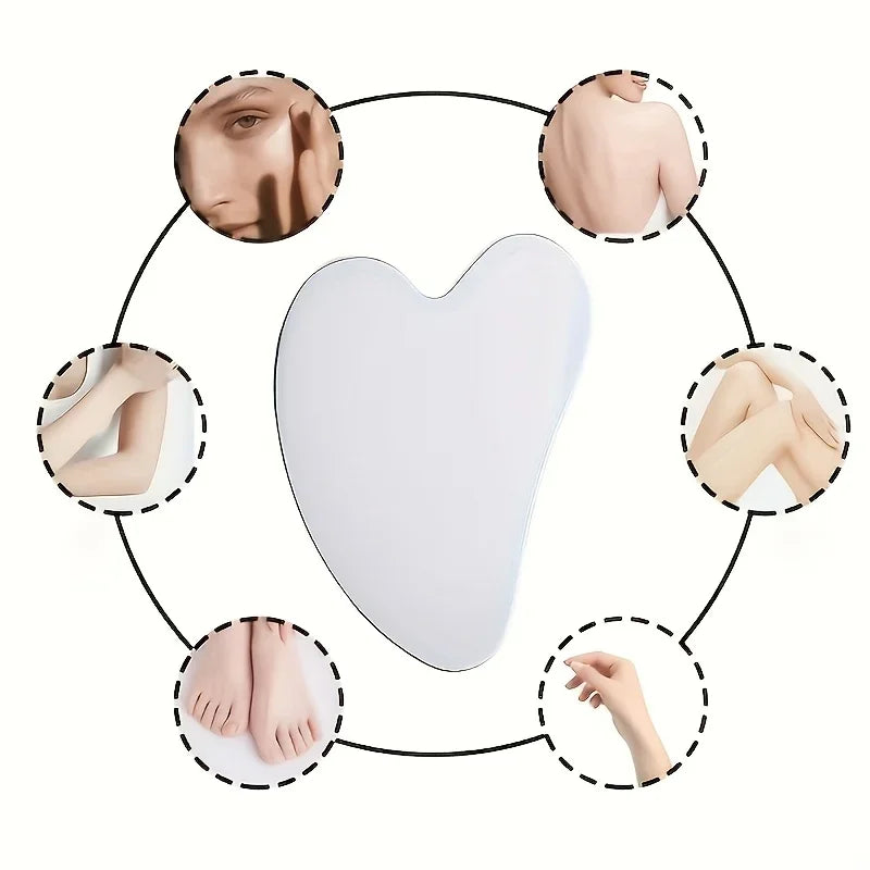 Stainless Steel Gua Sha Facial Tool.
